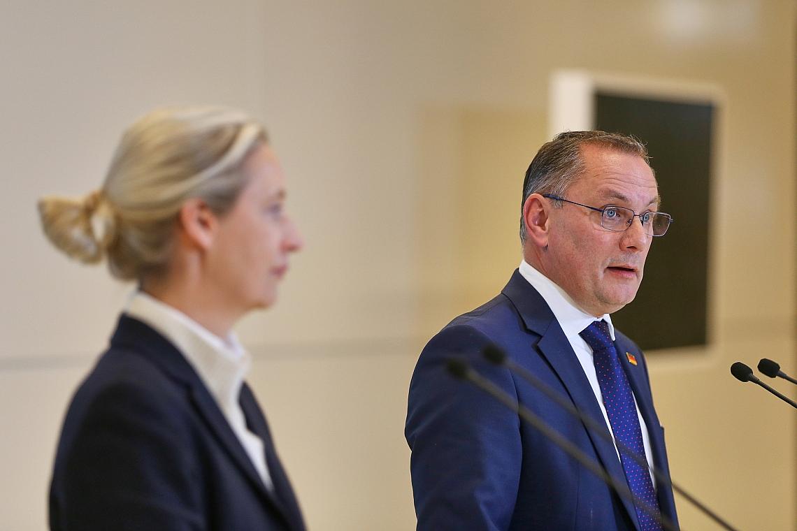 Alice Weidel und Tino Chrupalla (Archiv)