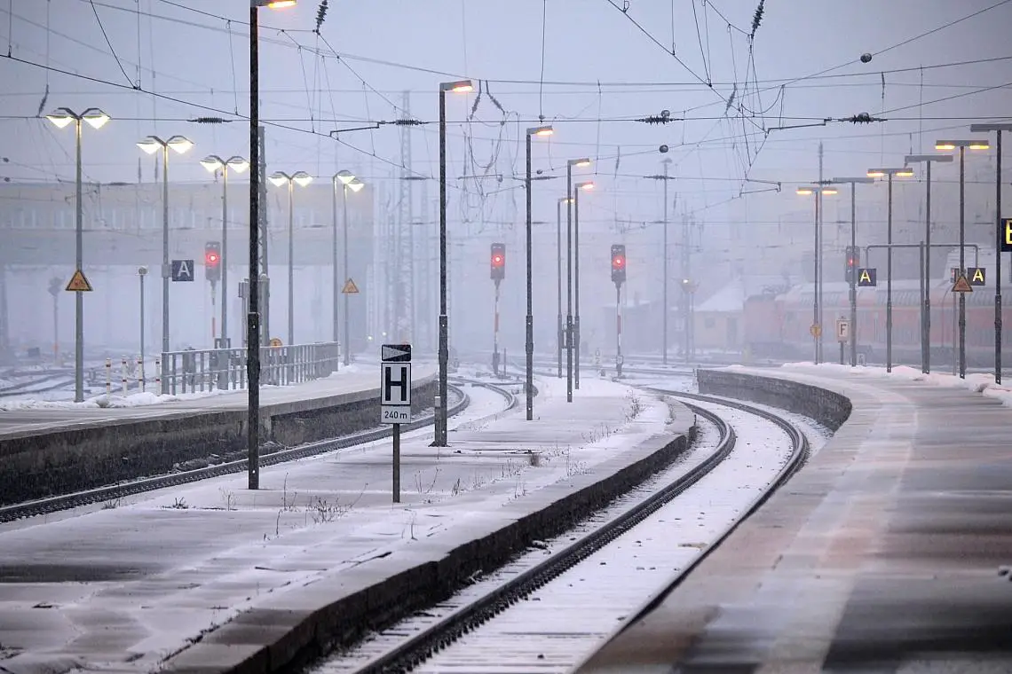 Winter bei der Deutschen Bahn (Archiv)