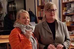 Doris Lenz und Christina Wachendorff