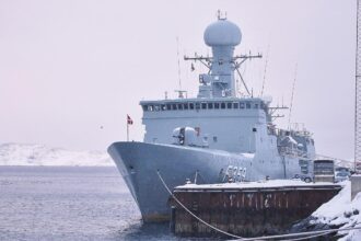 Dänisches Kriegsschiff in Grönland (Archiv)