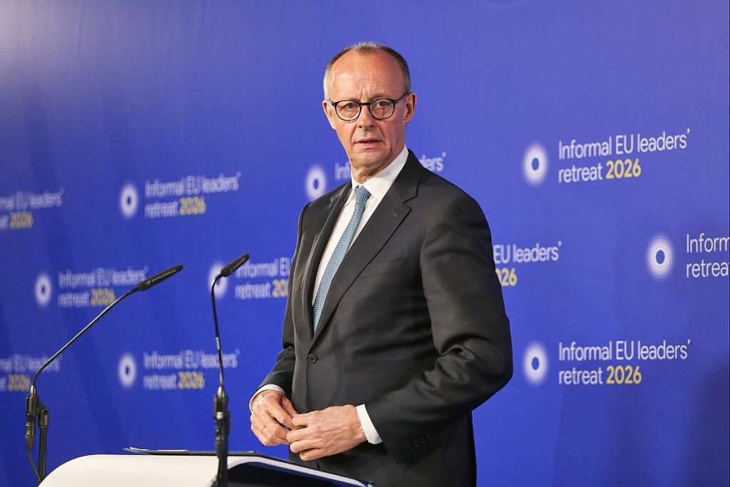 Friedrich Merz am 12.02.2026
