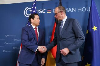 Marco Rubio und Friedrich Merz am 13.02.2026