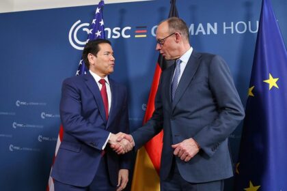Marco Rubio und Friedrich Merz am 13.02.2026