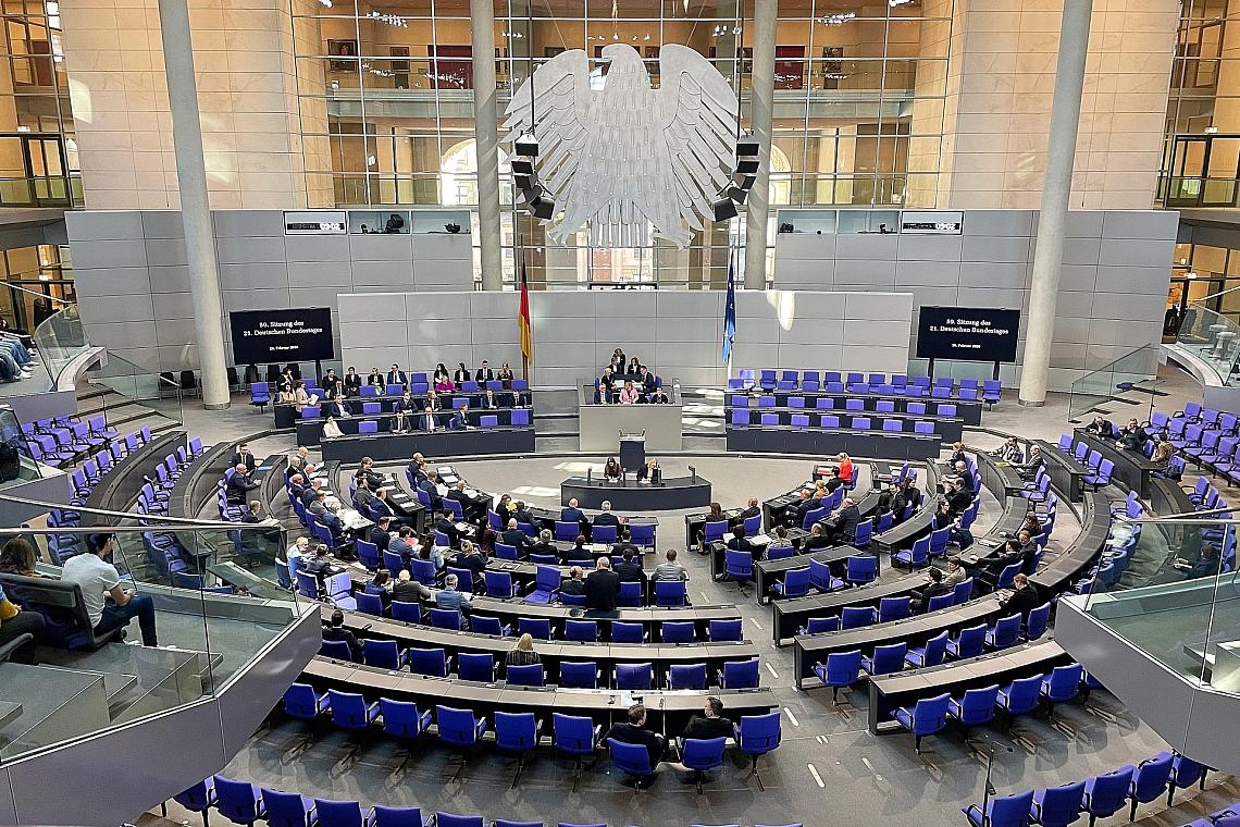 Bundestagssitzung am 26.02.2026