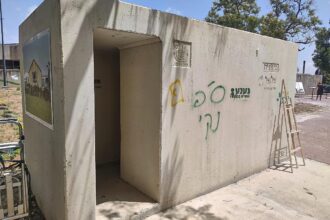 Luftschutzraum in einem Kibbuz (Archiv)