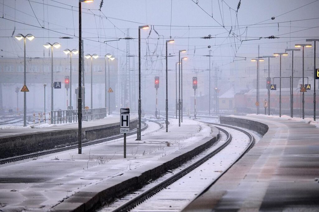 Winter bei der Deutschen Bahn (Archiv)