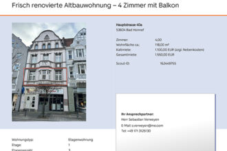 Expose 162449755 Bad Honnef Hauptstrasse 1