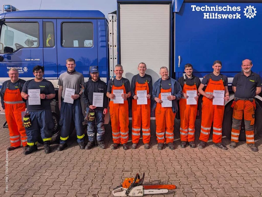 Gruppenfoto Motorsaege Modul FA