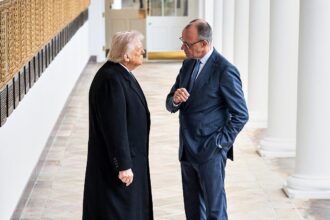 Donald Trump und Friedrich Merz am 03.03.2026