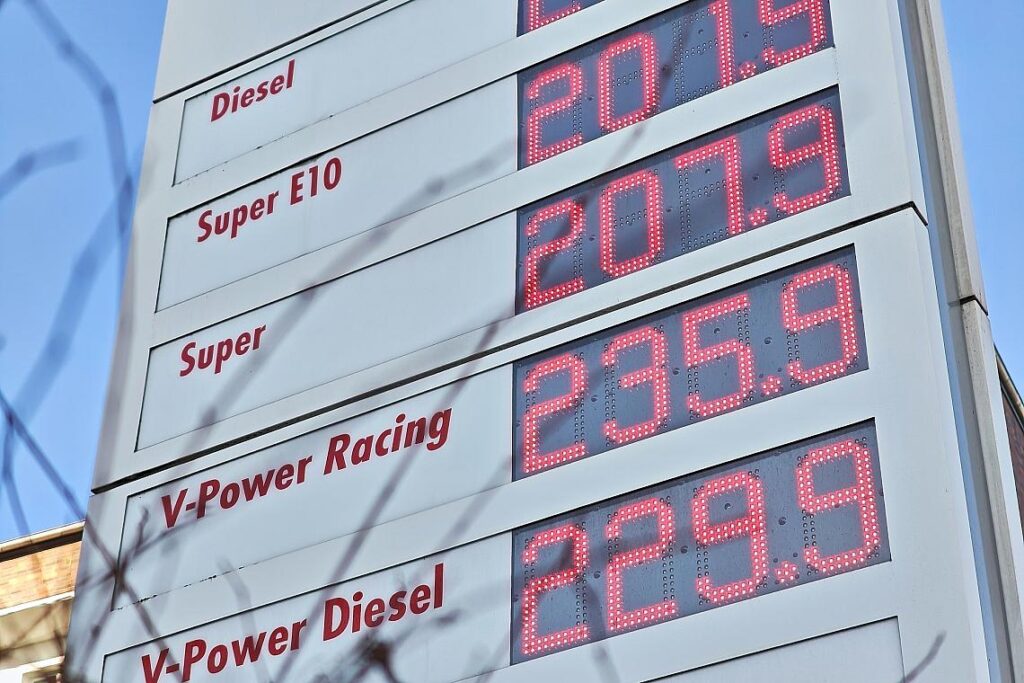Tankstelle am 04.03.2026