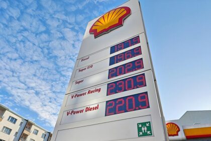Shell-Tankstelle (Archiv)