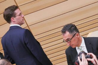 Manuel Hagel und Cem Özdemir am 08.03.2026