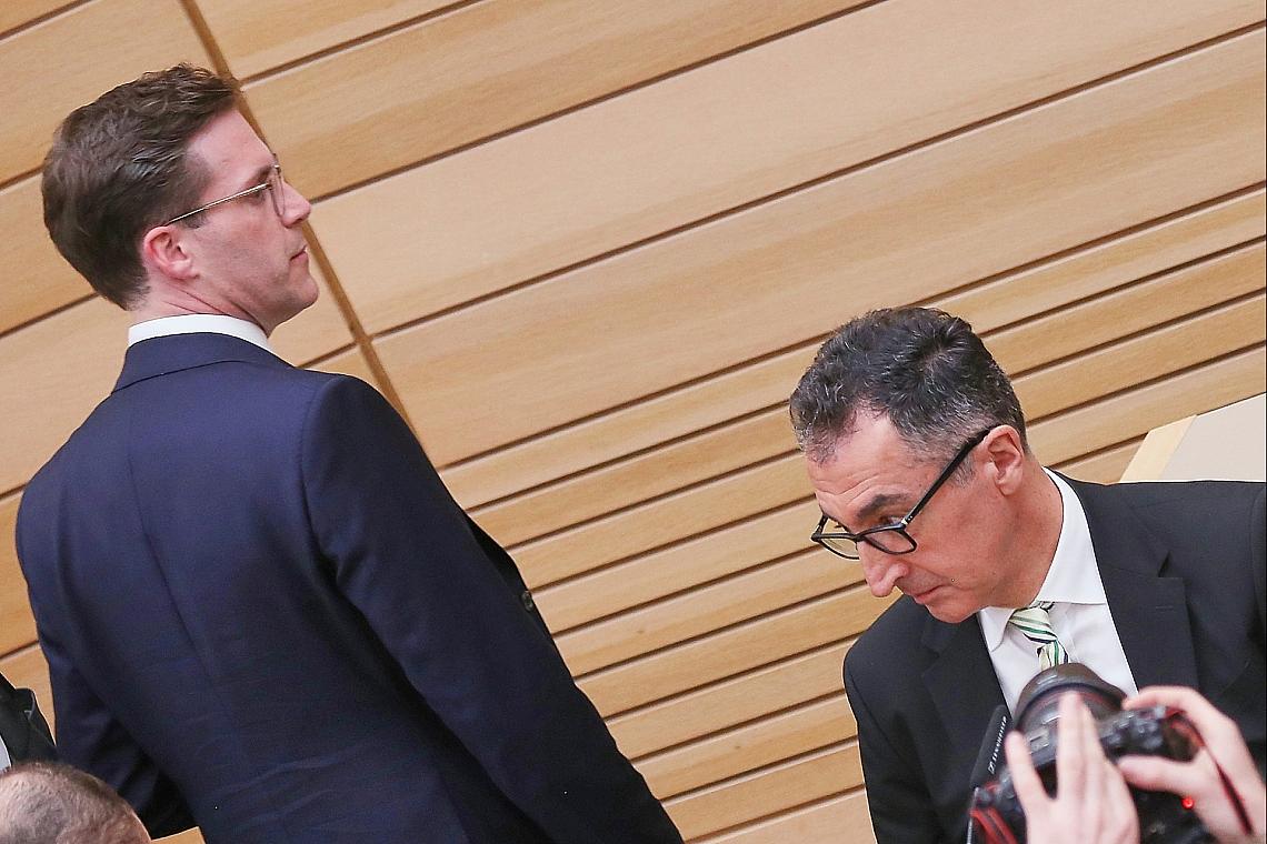 Manuel Hagel und Cem Özdemir am 08.03.2026