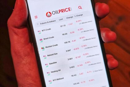 Ölpreise auf einem Smartphone (Archiv)