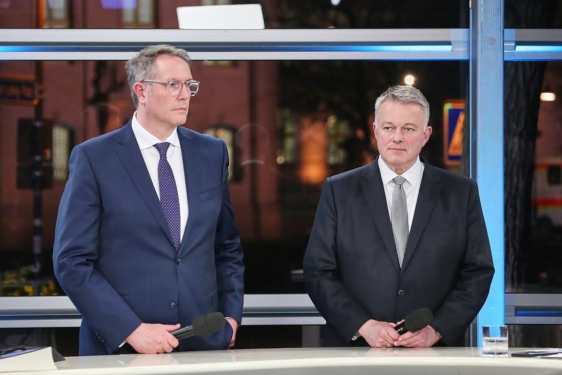 Alexander Schweitzer und Gordon Schnieder am 22.03.2026