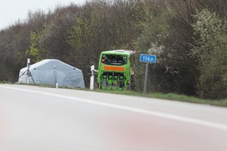 Unfall auf der A 9 bei Leipzig im Jahr 2024 (Archiv)