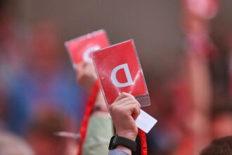 Abstimmung auf SPD-Parteitag (Archiv)