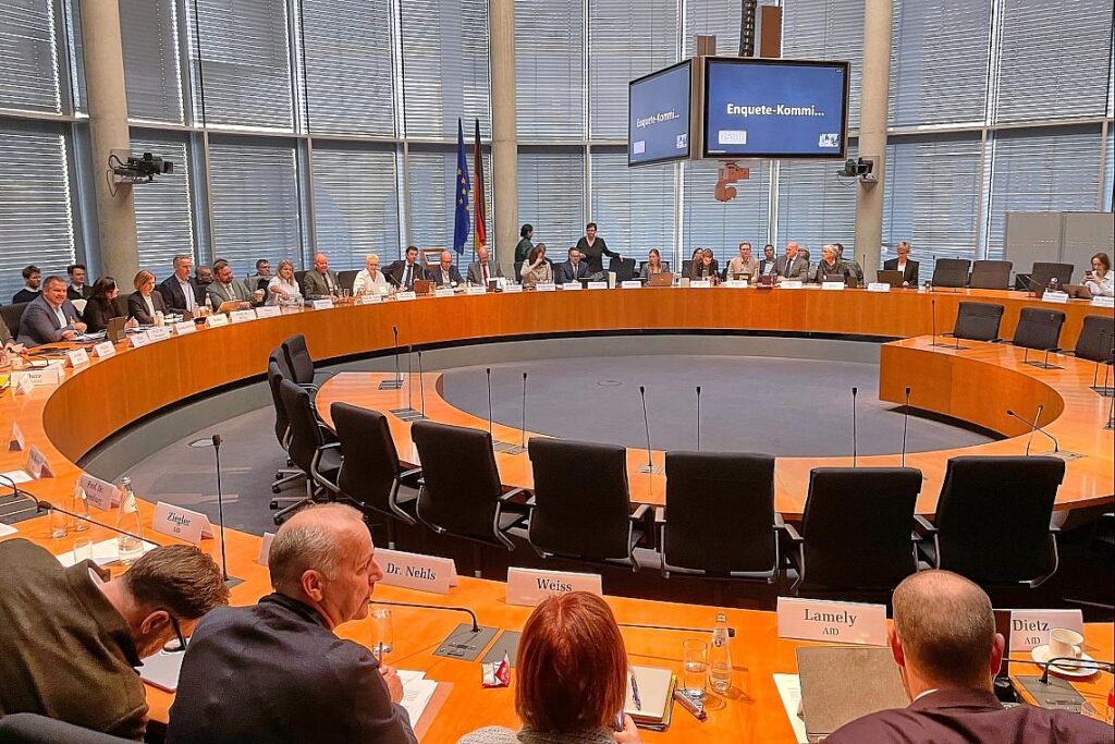 Anhörung der Corona-Enquete-Kommission (Archiv)