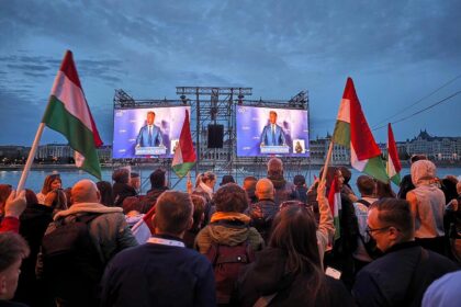 Péter Magyar am 12.04.2026