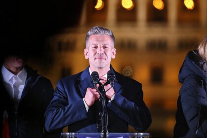 Péter Magyar am 12.04.2026