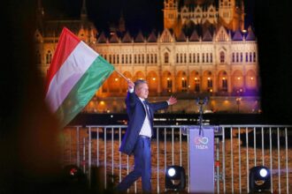 Péter Magyar am 12.04.2026