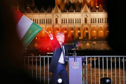 Péter Magyar am 12.04.2026