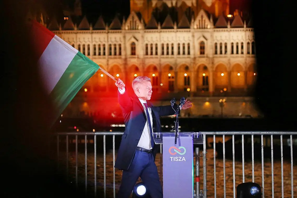 Péter Magyar am 12.04.2026