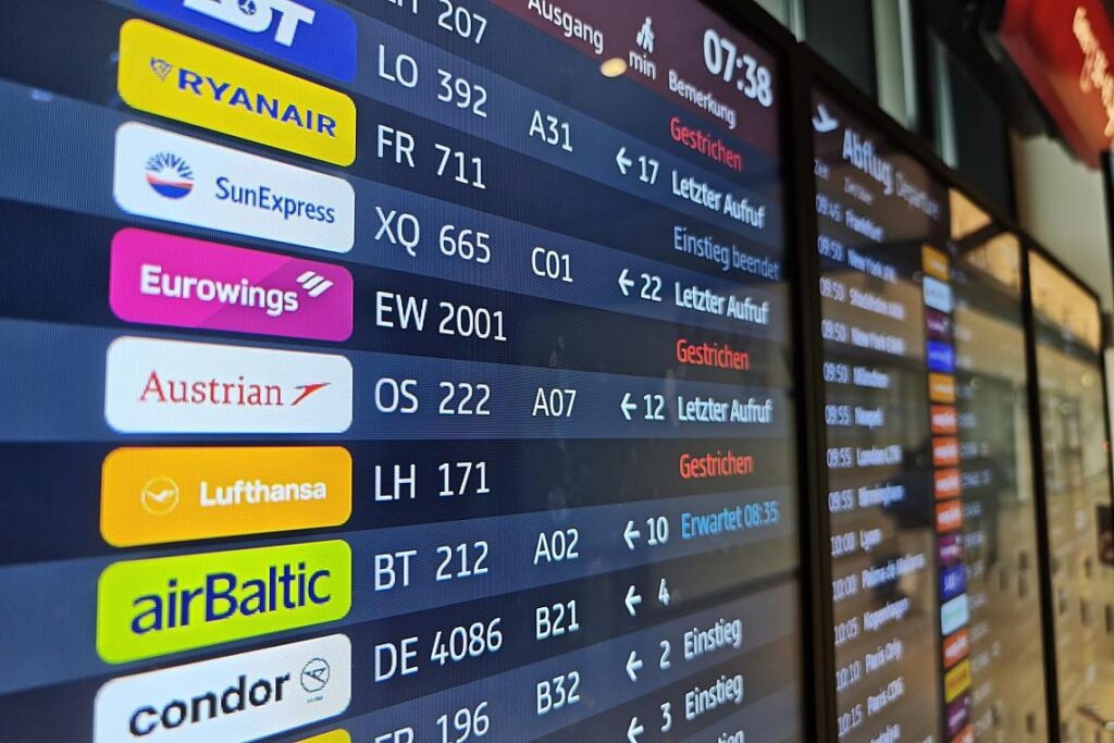 Flugstreichungen wegen Lufthansa-Piloten-Streik am 13.04.2026