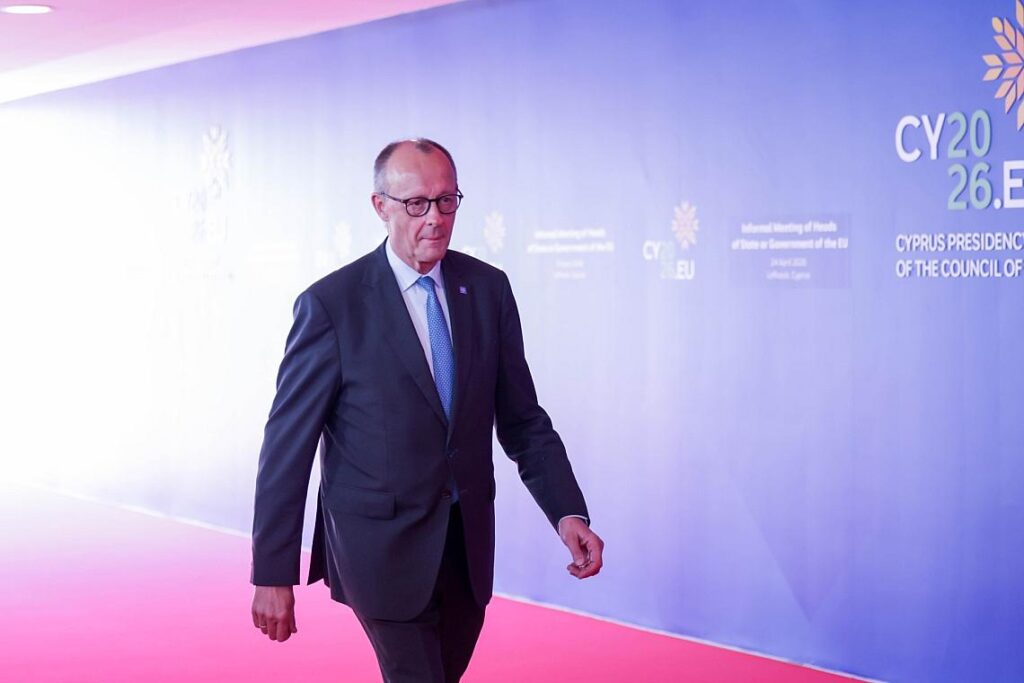 Friedrich Merz am 24.04.2026