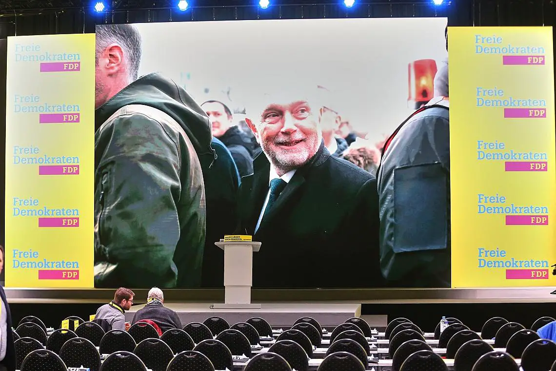 Bild von Wolfgang Kubicki auf FDP-Parteitag (Archiv)