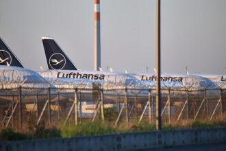 Lufthansa-Flugzeuge (Archiv)