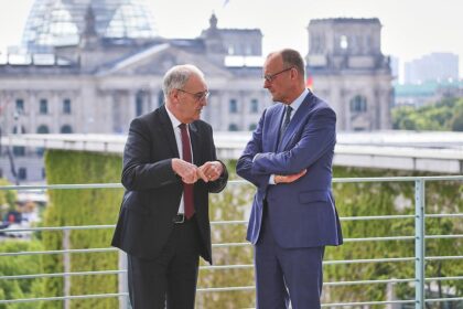 Guy Parmelin und Friedrich Merz am 19.05.2026