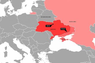 Frontverlauf in der Ukraine (Archiv)