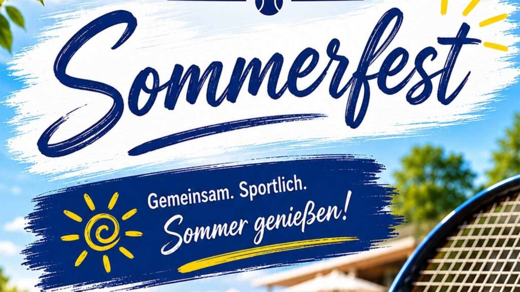 Plakat Sommerfest 2026