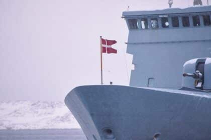 Dänisches Kriegsschiff in Grönland (Archiv)