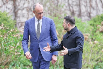 Friedrich Merz und Wolodymyr Selenskyj (Archiv)