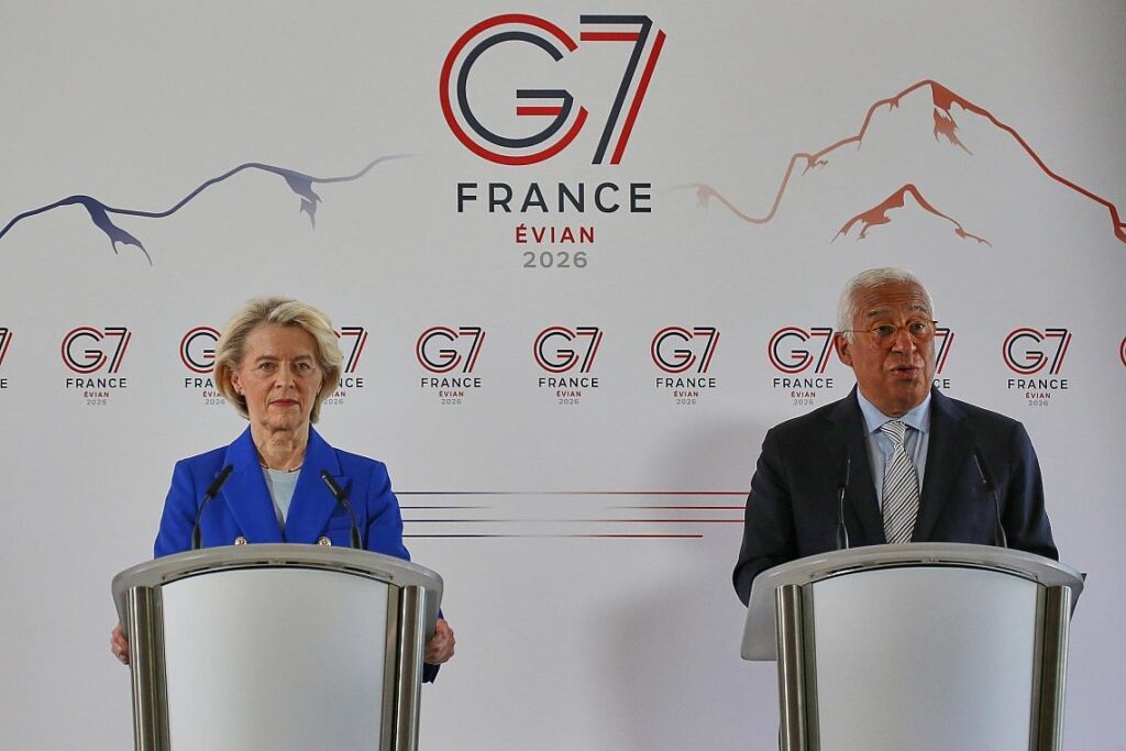 Ursula von der Leyen und Antonio Costa am 15.06.2026