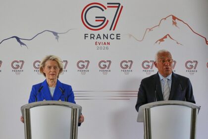 Ursula von der Leyen und Antonio Costa am 15.06.2026