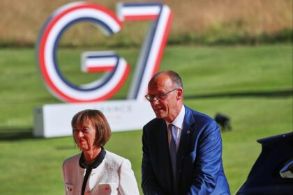 Charlotte Merz und Friedrich Merz am 15.06.2026