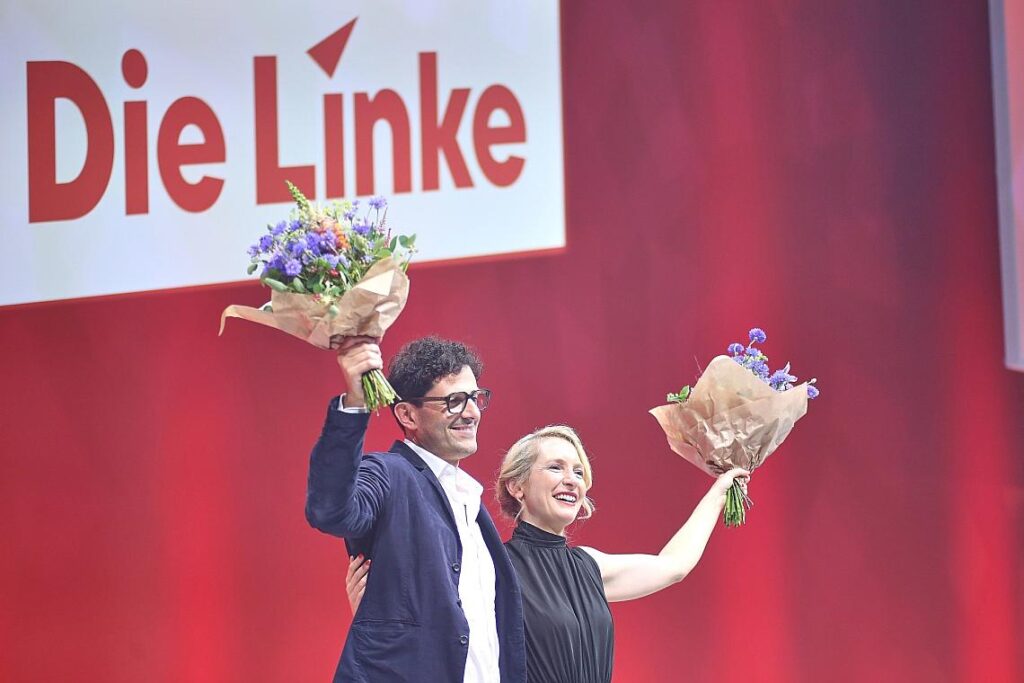 Luigi Pantisano und Ines Schwerdtner am 20.06.2026