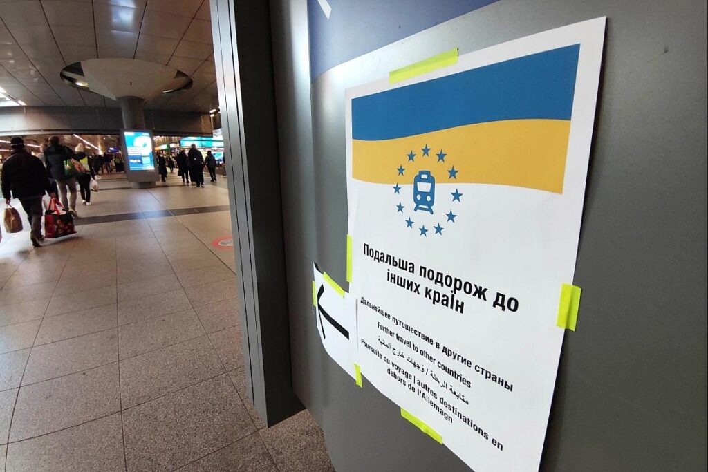 Ankunft von Flüchtlingen aus der Ukraine in Deutschland (Archiv)