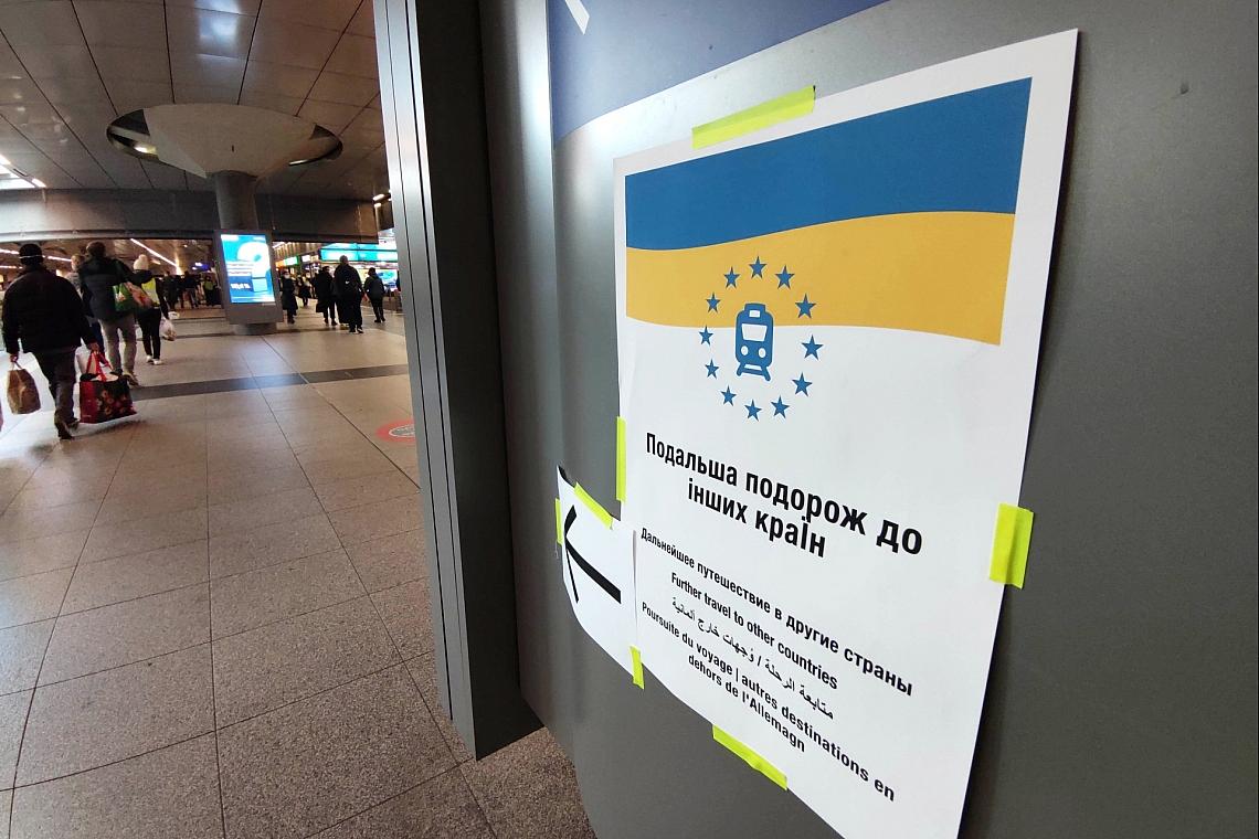 Ankunft von Flüchtlingen aus der Ukraine in Deutschland (Archiv)