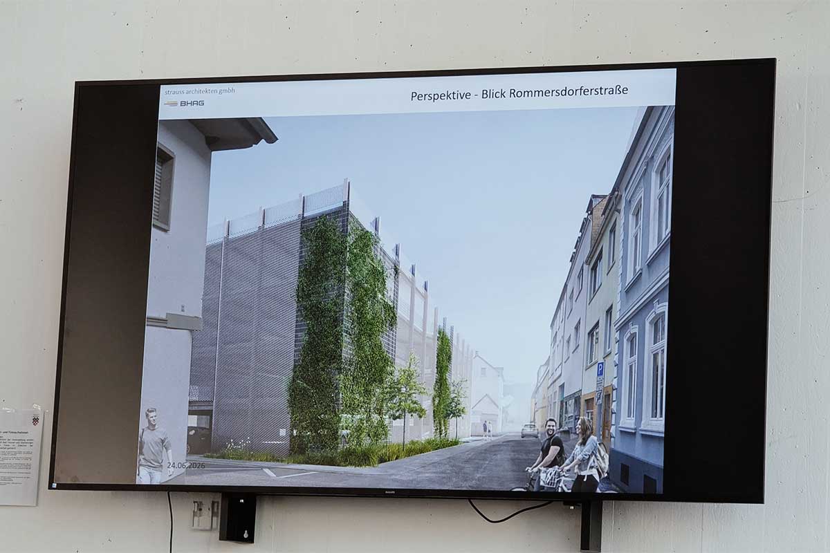 Parkhaus Rommersdorfer Straße: Bürger äußern erhebliche Zweifel an Bedarf und Standort 2 parkaus rommersdorfer strasse