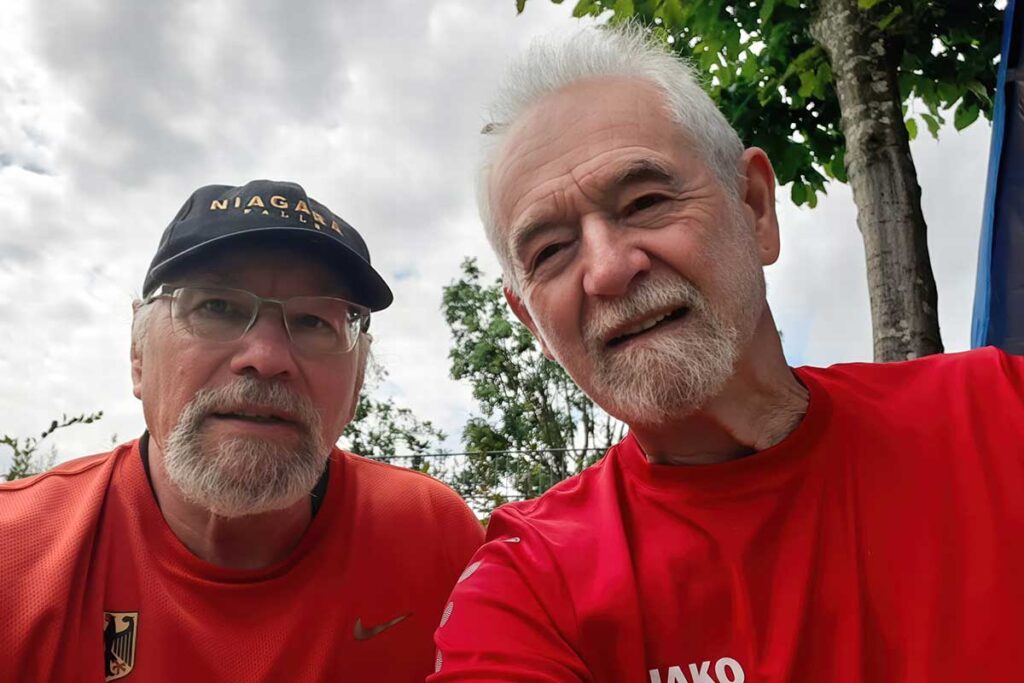 Hans-Michael Klein (r.) und Roland Wattenbach - Foto: TV Eiche