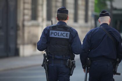 Französische Polizisten (Archiv)