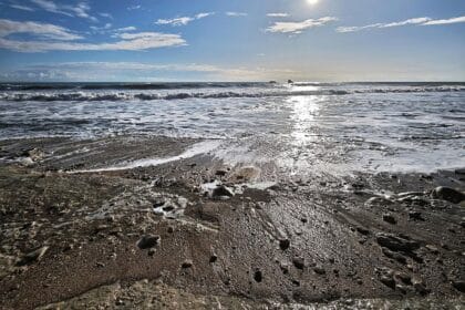 Strand am Mittelmeer