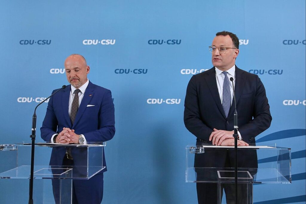 Alexander Hoffmann und Jens Spahn (Archiv)