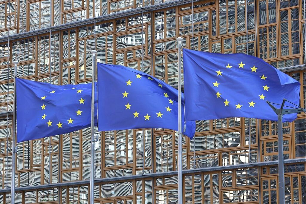 EU-Fahnen (Archiv)