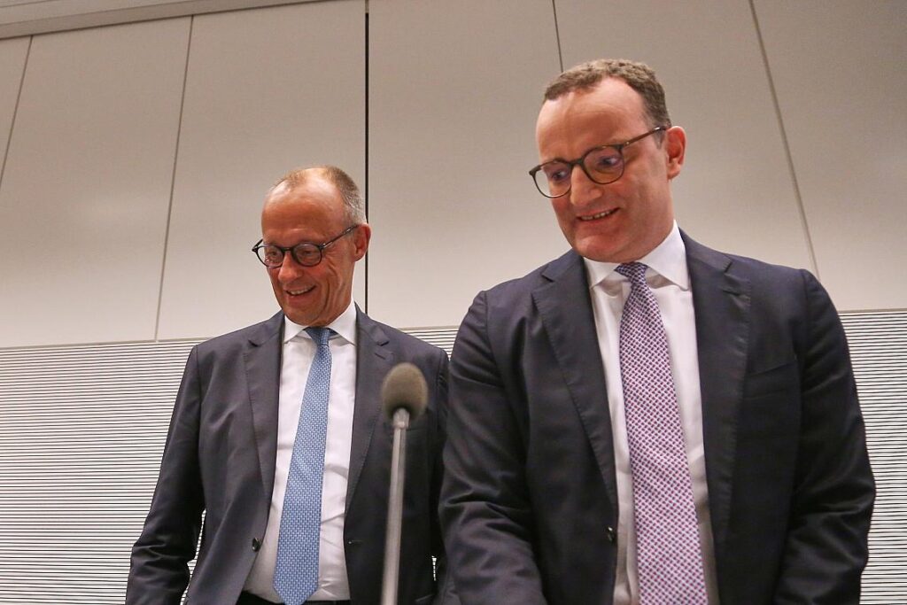 Friedrich Merz und Jens Spahn (Archiv)