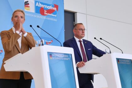 Alice Weidel und Tino Chrupalla (Archiv)